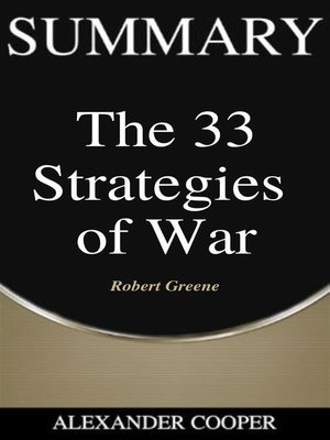 cover image of Summary of the 33 Strategies of War